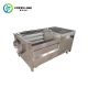 Root Vegetable Fruit Ginger Cassava Washer Peeler Potato Cleaning Peeling Machine