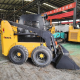 Skid Steer Loaders Used Safety Steer Skid Loader Factory 5 Ton Multifunctional  Farm Excavator Sliding Shovel Manufacturer