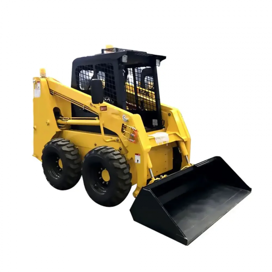 Skid Steer Loaders Used Safety Steer Skid Loader Factory 5 Ton Multifunctional  Farm Excavator Sliding Shovel Manufacturer